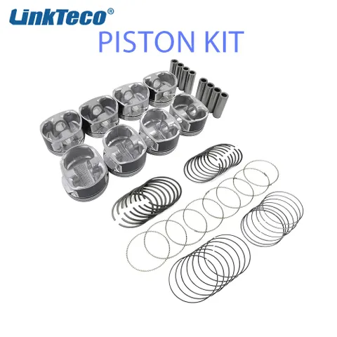 5086010AB Pistons & Rings Set For Dodge Ram Chrysler Jeep 5.7L HEMI OHV EZB 03-06