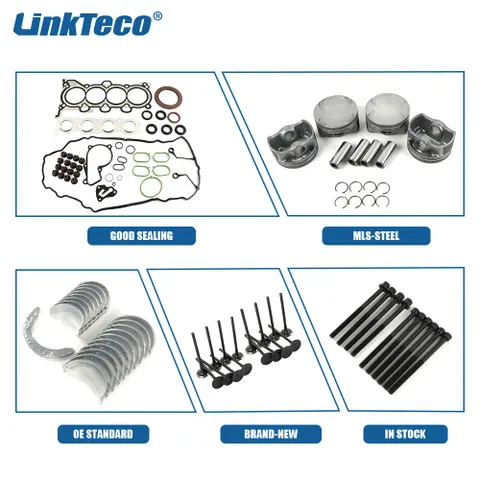 Engine Rebuild Kit For 2011-2016 Hyundai Kia G4NB 1.8L