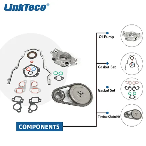 Oil Pump With Timing Chain For Chevrolet GM 4.8L 5.3L 6.0L LS1 LS2 LS3 07-13
