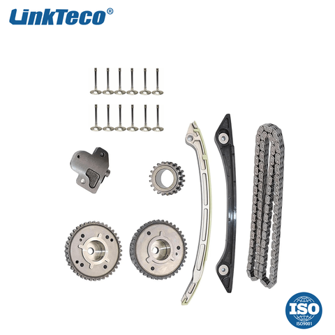 Timing Chain Kit w/ EXHAUST VALVE For Land Rover 2.0L 204PT 2012-2019