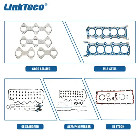Full Gasket Set Fit 2005-2011 Ford F250 F350 F450 F550 6.8L