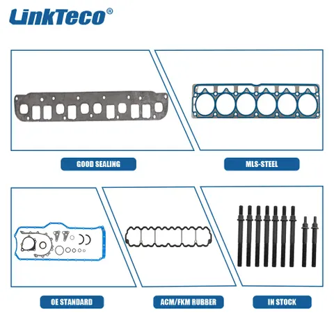 Full Gasket Set Head Bolt For Jeep Grand Cherokee 4.0L ERH
