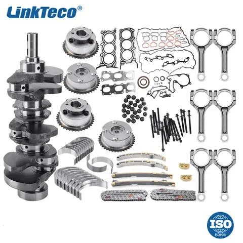 Engine Rebuild Kit Crankshaft Head Gasket Kit Timing chain For HYUNDAI KIA 3.3L