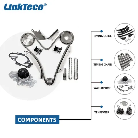 Timing chain kit with water pump for Hyundai Kia 3.3L 3.8L 06-13