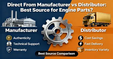 Direct From Manufacturer vs Distributor: Best Source for Engine Parts