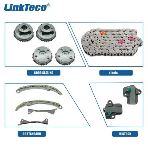 Timing Chain Kit VVT For Hyundai KIA 3.3L 3.8L G6DJ 12-22