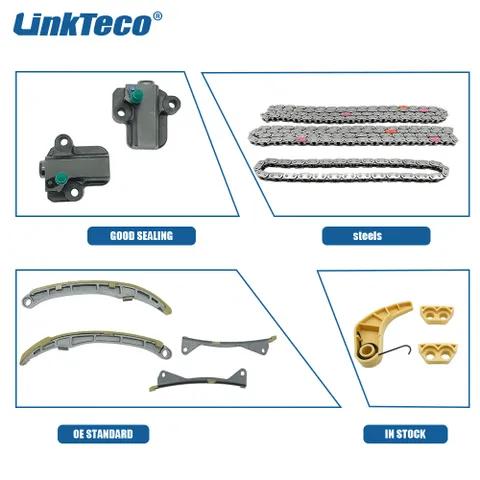 Engine Timing Chain Kit For Hyundai KIA 3.3L 3.8L G6DJ 12-22