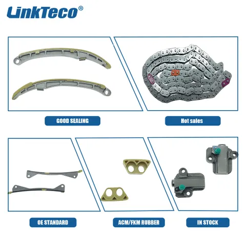 Timing chain Kit For Hyundai KIA 3.3L 3.8L G6DJ G6DP 12-22