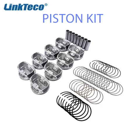 5086010AB Pistons & Rings Set For Dodge Ram Chrysler Jeep 5.7L HEMI OHV EZH 09-16