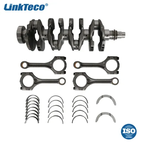 Engine Crankshaft with Connecting Rods Kit For 2013-2022 Hyundai Kia 1.6L