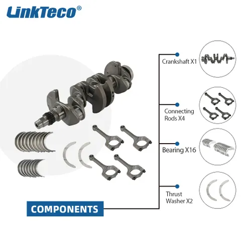Engine Crankshaft Kit For 2010-2025 Hyundai Kia G4FG 1.6L