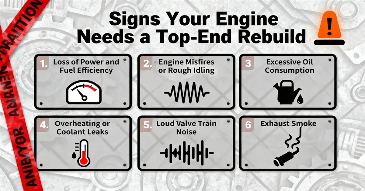 Signs Your Engine Needs a Top-End Rebuild