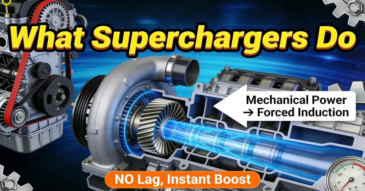 What Superchargers Do