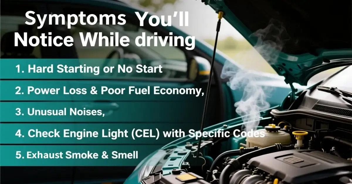 Symptoms You’ll Notice While Driving