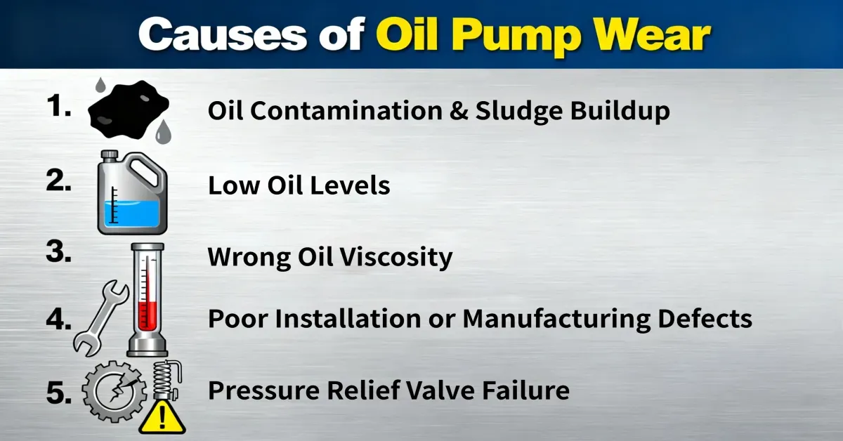 Causes of Oil Pump Wear