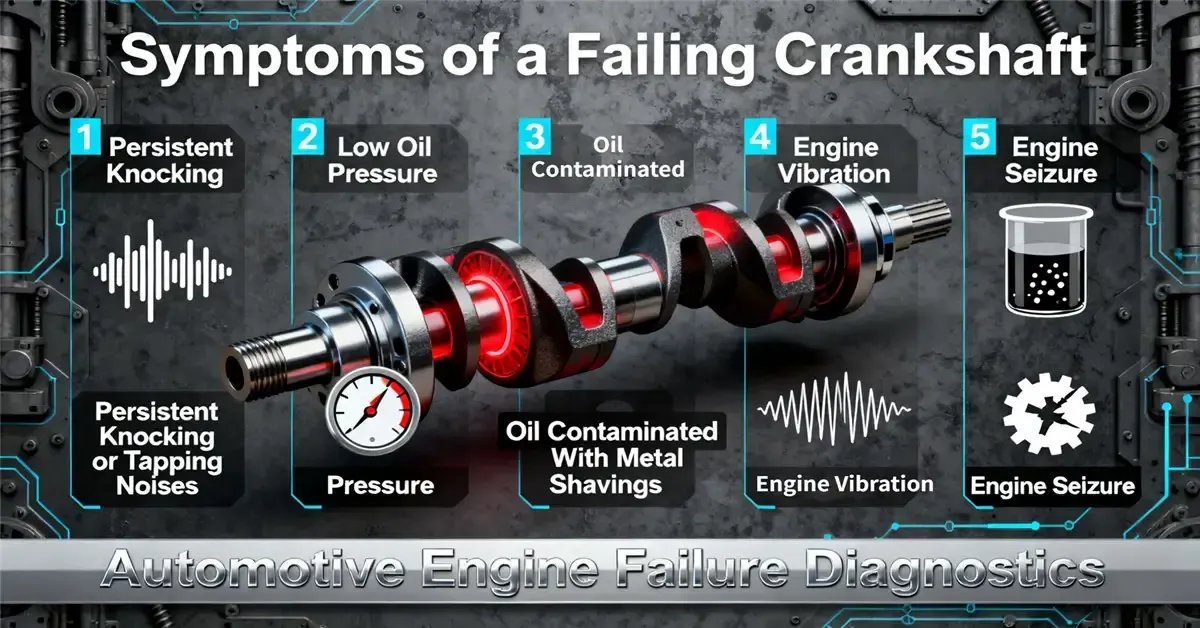 Symptoms of a Failing Crankshaft