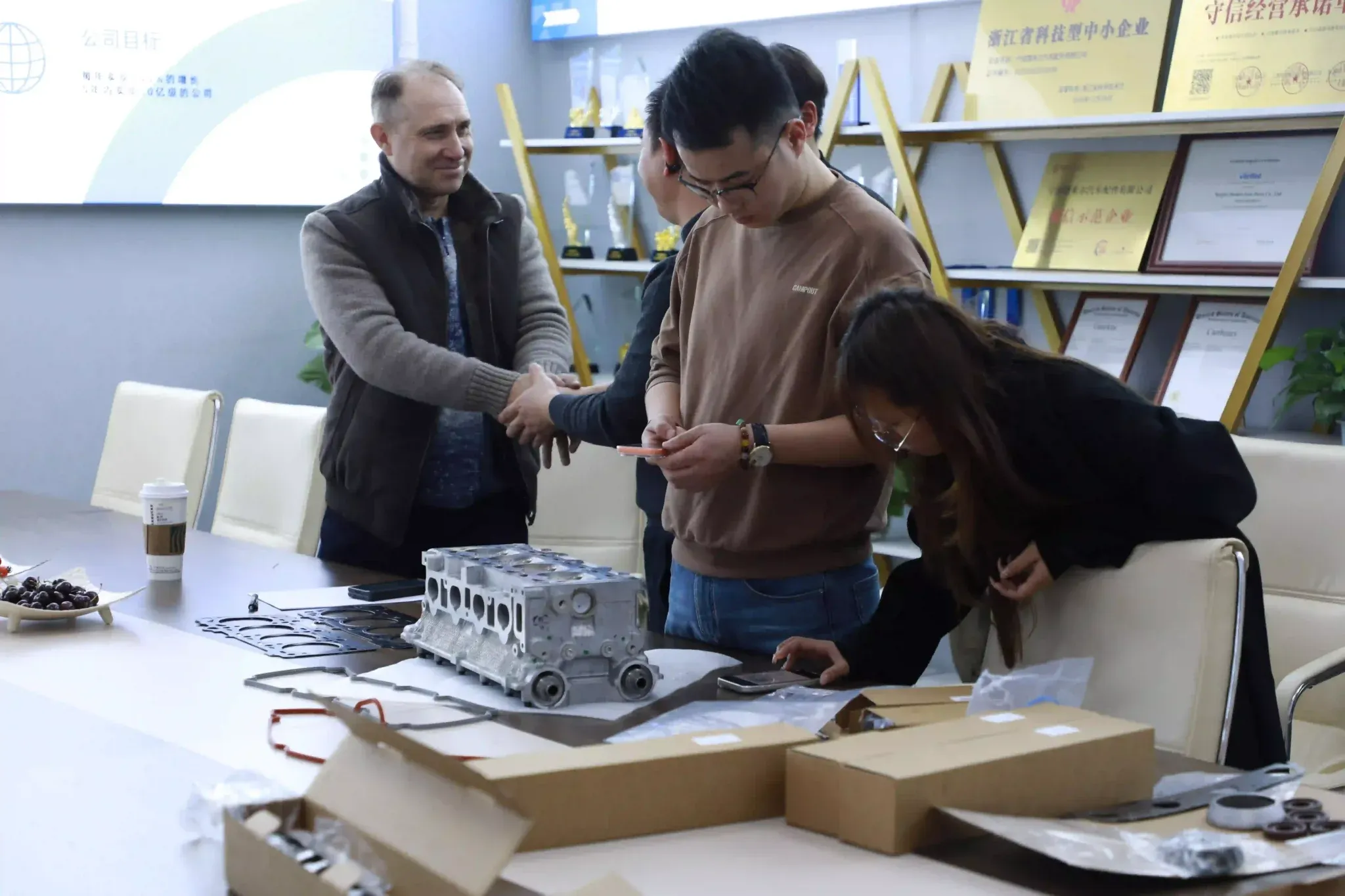 Linkteco_ Long-Term Cooperation on Engine Components