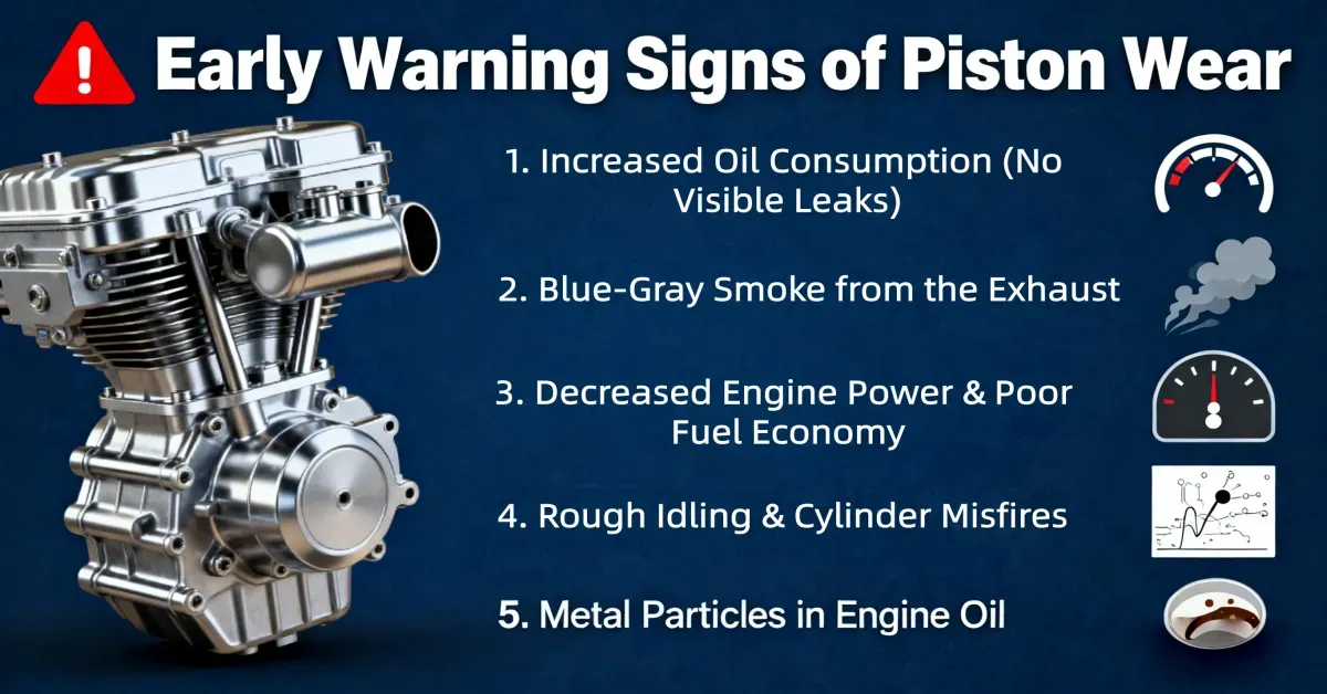 Early Warning Signs of Piston Wear