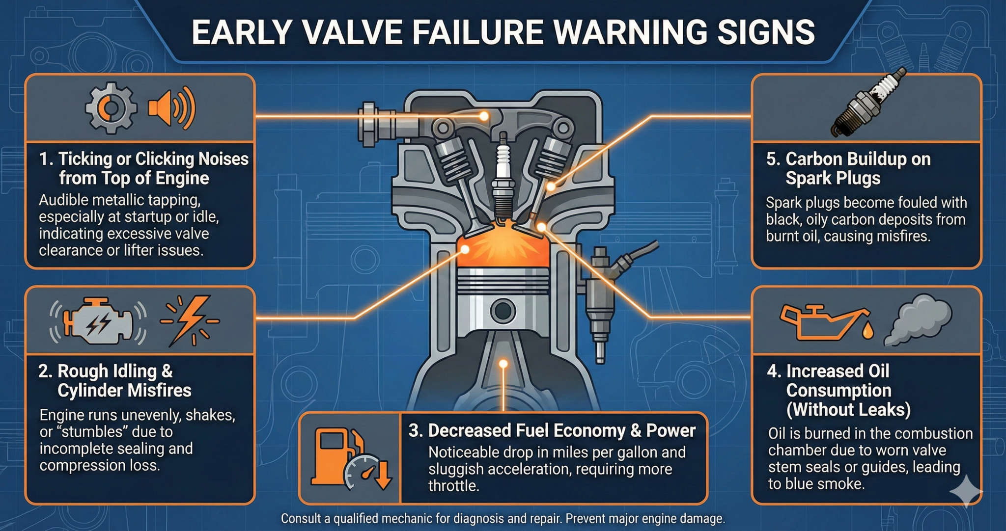 Early Valve Failure Warning Signs