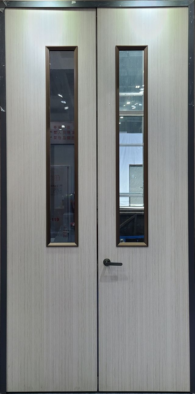 Fire-Rated Corridor Door with Vision Panel