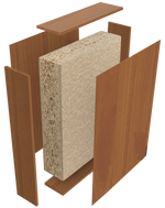 Biomass-Integrated Fire-Rated Door Core