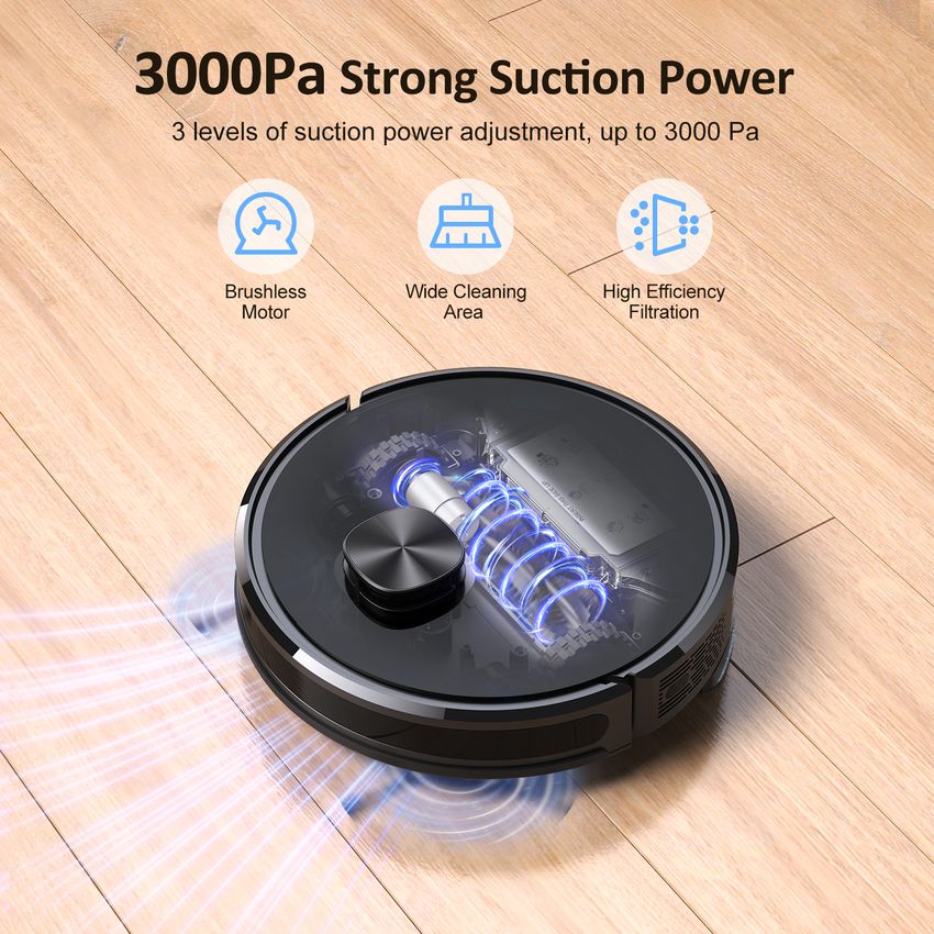 Affordable Robot Vacuum SL60 D - Best Budget Robot Mop with