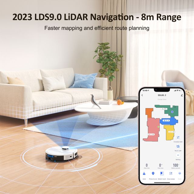 SL60D Robot Vacuum