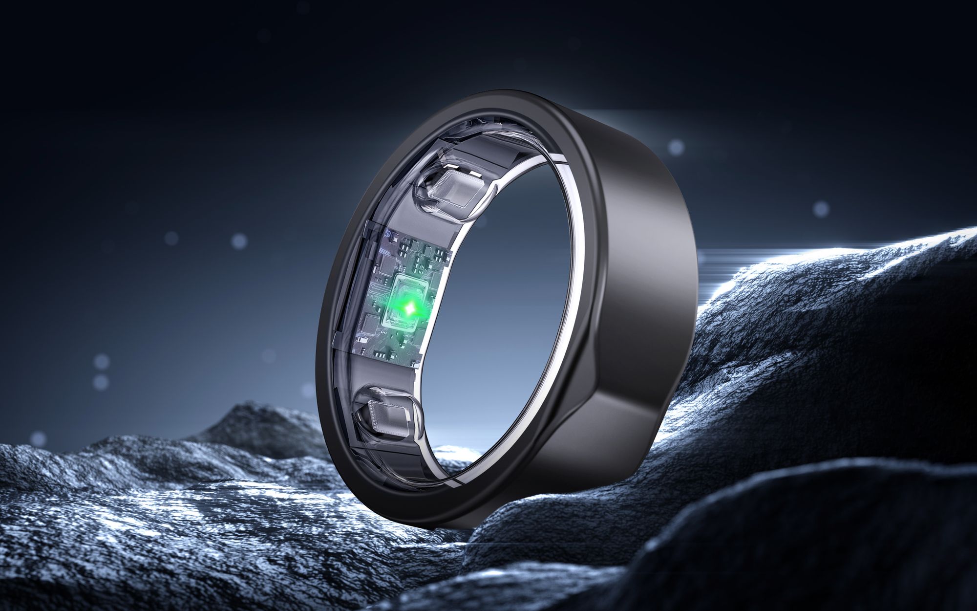 Here’s a picture: The black model of the SeekZero Zen 1 ring