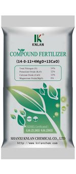 Knlan Special Compound Fertilizer (NK 14-0-12 + 4% MgO + 13% CaO) for Agriculture