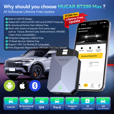 MUCAR BT200 MAX