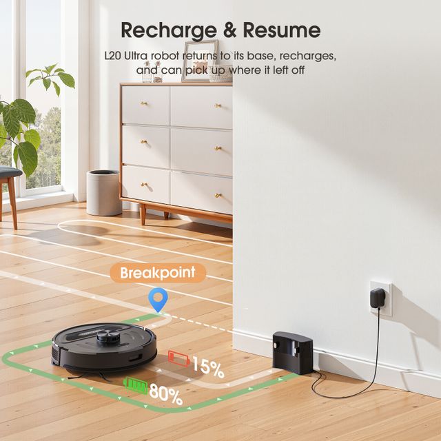 L20 Ultra Roboter-Staubsauger