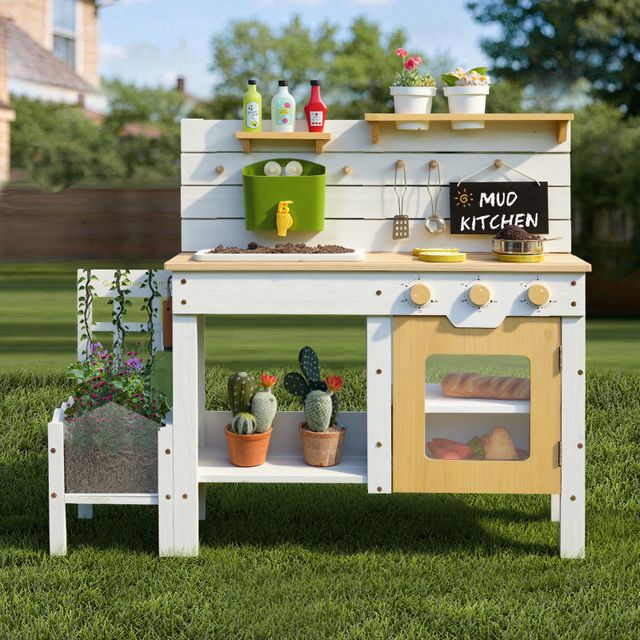 Outdoor Mud Kitchen - Yellow