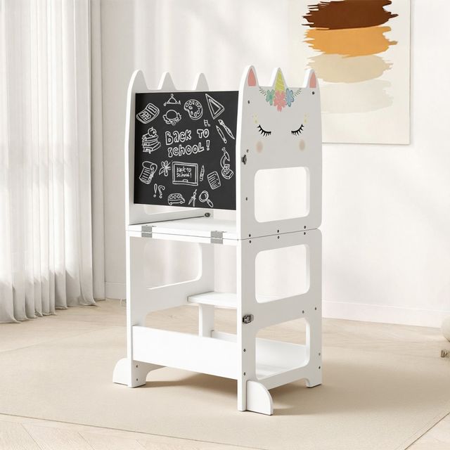Learning Tower & Montessori Kitchen Tower (Unicorn Design)