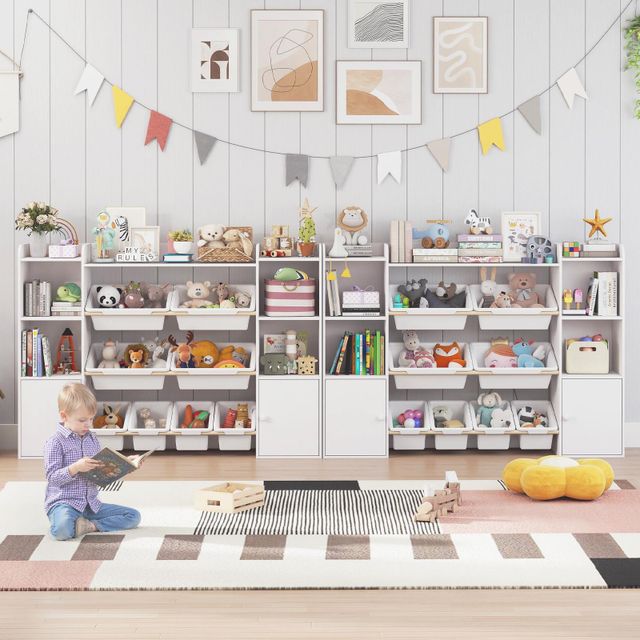 Kids Toy Storage Organizer with Bins(EU)