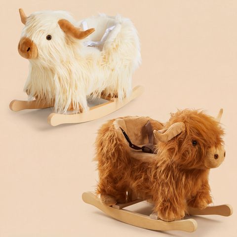 Highlander Best Friends Set: Matching Plush Rocker Duo | labebe®