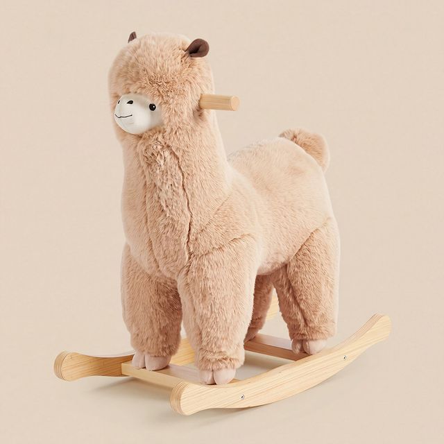 Fluffy Llama Rocker & Activity Walker Set | labebe®