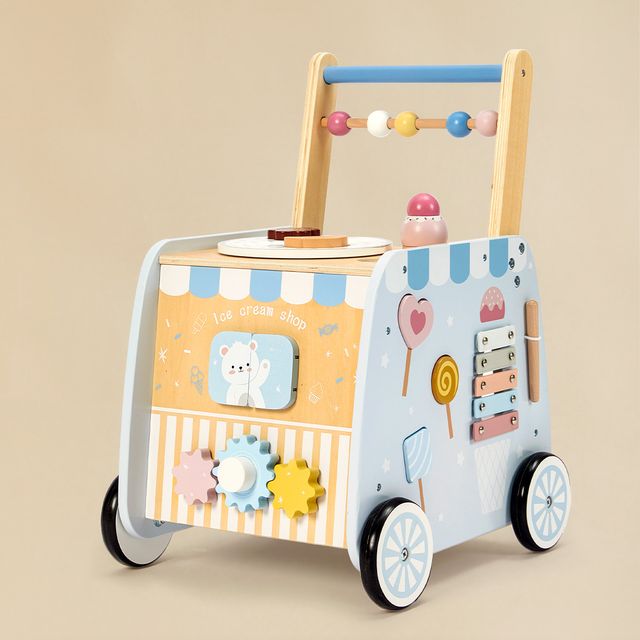 Ice Cream Cube Baby Push Walker