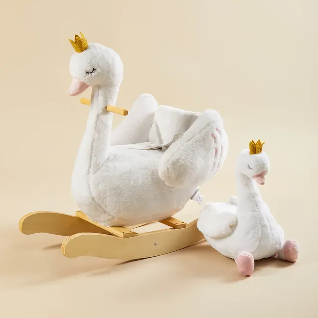 Swan Garden Rocker & Woodland Walker Bundle | labebe®