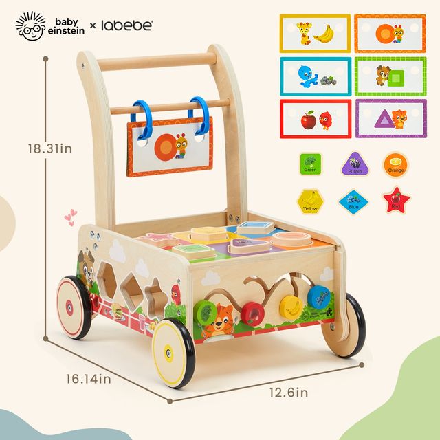 Découvrir et grandir - Promenade en bois pour bébé｜Baby Einstein® & labebe®