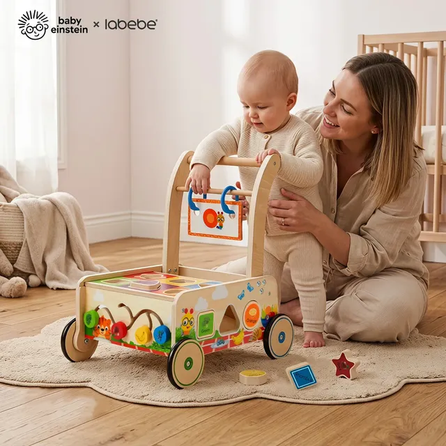 Entdecken & Wachsen Holz Aktivitäten Walker|Baby Einstein® & labebe®