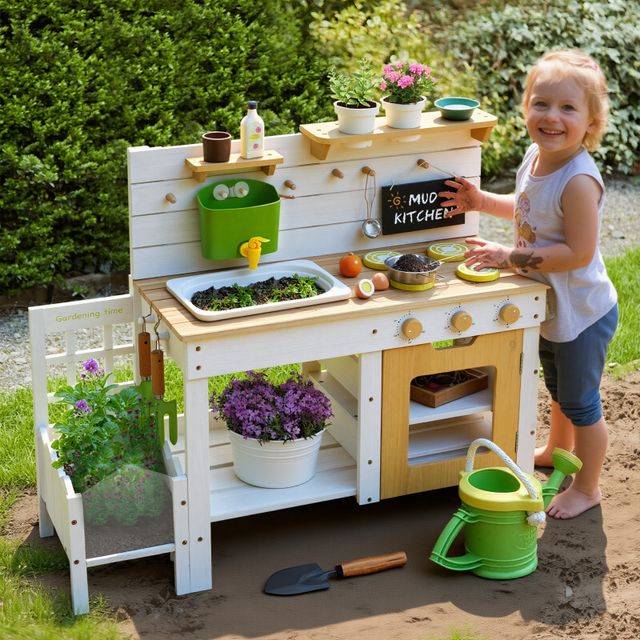 Outdoor Mud Kitchen - Yellow