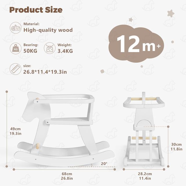 Wooden Rocking Horse