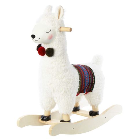 Llama Rocker — Baby Plush Rocking Horse Ride-On