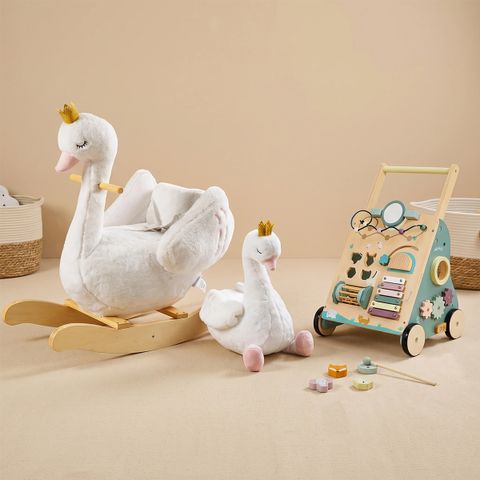 Swan Garden Rocker & Woodland Walker Bundle | labebe®