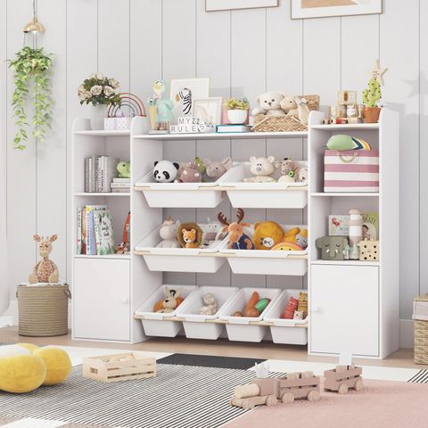 Kids Toy Storage Organizer with Bins