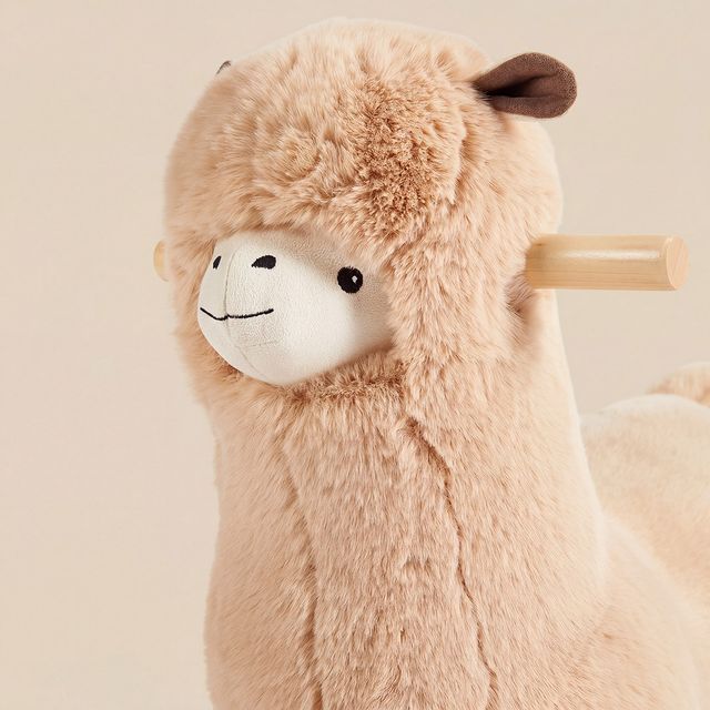 Fluffy Llama Rocking Horse | labebe®