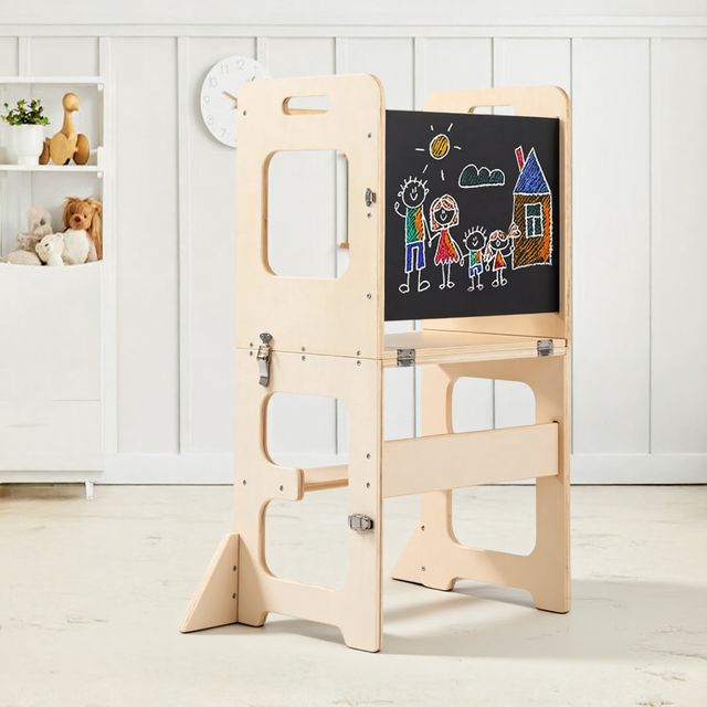 Toddler Learning Standing Tower – Log Color