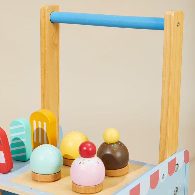 Ice Cream Cart Baby Push Walker