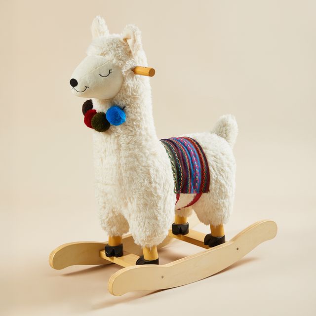 Llama Plush Rocker & Ice Cream Cube Walker Bundle | labebe®