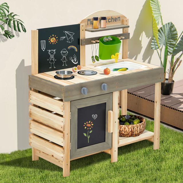 Wooden Mud Kitchen